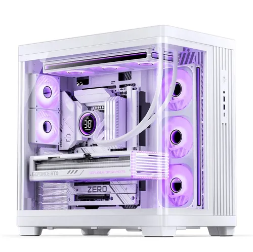 Case JONSBO TK-4 White – ATX| GPU 460mm| AIO 420mm